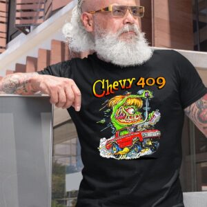 Chevy 409 hot rod T shirt 10 Chevy 409 hot rod T shirt
