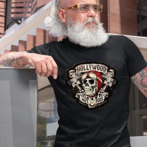 Hollywood hot rod T shirt 10 Hollywood hot rod