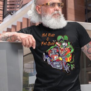 hot rod and fat bobs T shirt