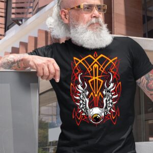 ratfink Flying eyeball hot rod T shirt 10 ratfink Flying eyeball hot rod