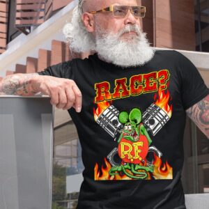 ratfink garage, race T shirt