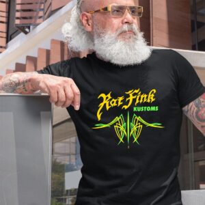 Pinstriping Rat fink kustom T shirt 10 Pinstriping Rat fink kustom T shirt