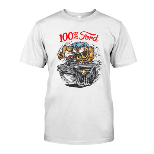 100 percent ford White Shirt 1 13385f2dd7