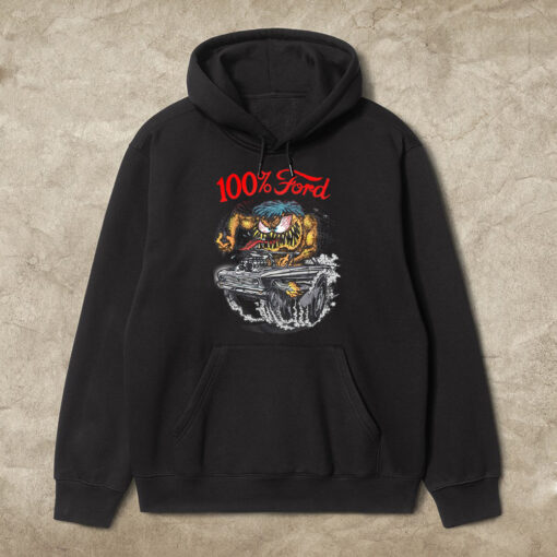 100 percent ford hoodie 1