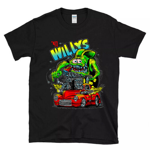 41 willys ratfink Black Shirt 1 133884a517