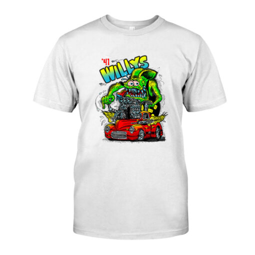 41 willys ratfink White Shirt 1 13390d23c6