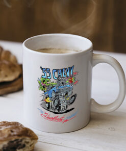 55 chevy the heartbeat continues Mug 2
