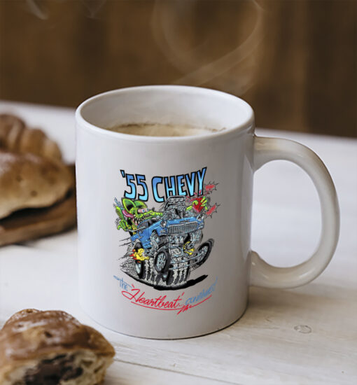 55 chevy the heartbeat continues Mug 2