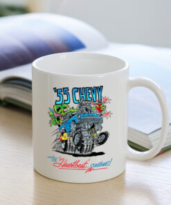 55 chevy the heartbeat continues Mug 3