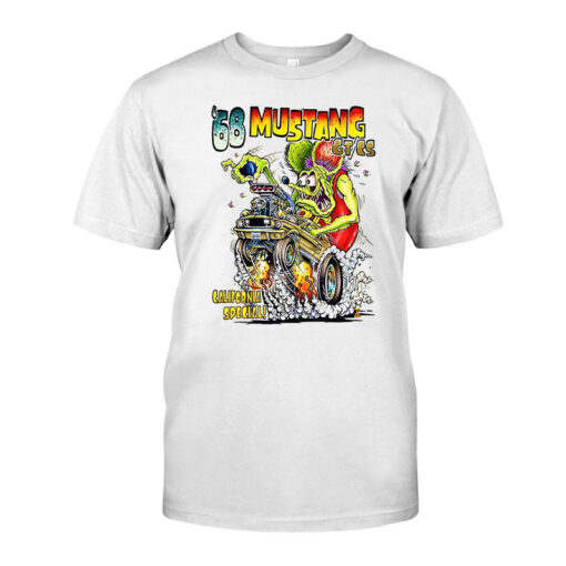 68 mustang rat fink White Shirt 1 134054090c