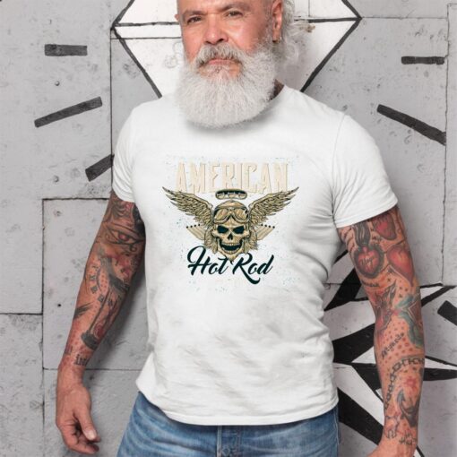 American hot rod WhiteShirt 2