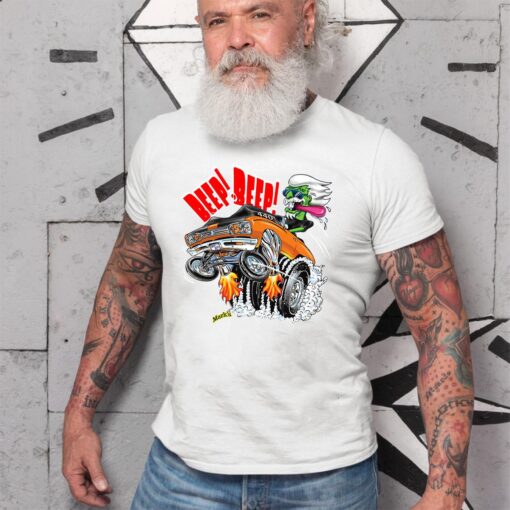 Beep beep hot rod WhiteShirt 2 1053595e5d 135926b50e
