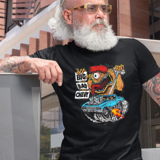 Big bad chevy Black Shirt 2 1342967e72