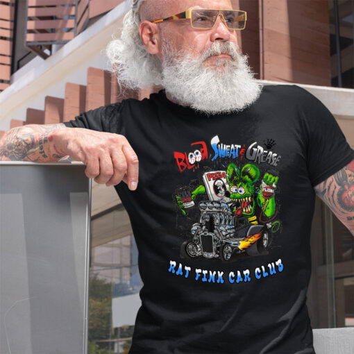 Blood Sweat and grease Black Shirt 2 1343993e6b