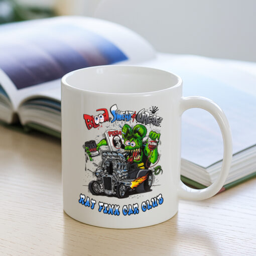 Blood Sweat and grease Mug 3