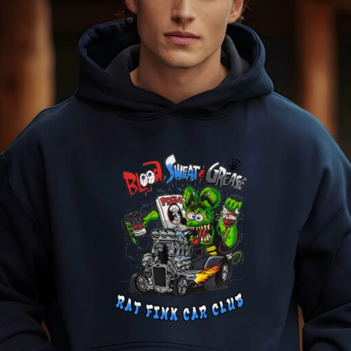 Blood Sweat and grease hoodie 2