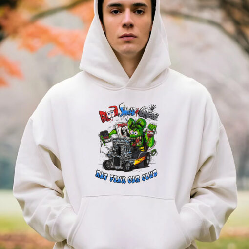 Blood Sweat and grease hoodie 4
