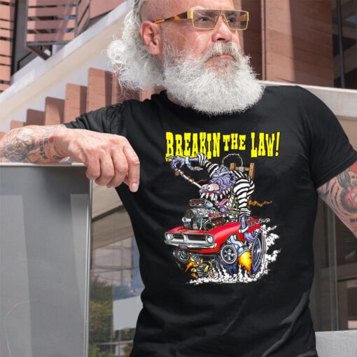 Breakin the law hot rod BlackShirt 2