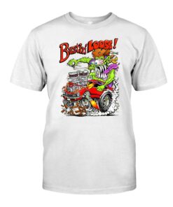 Bustin Loose hotrod WhiteShirt 1