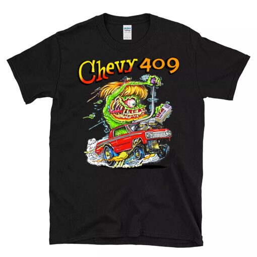 Chevy 409 hot rod BlackShirt 1