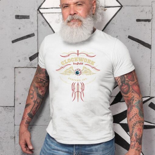 Clock word Vondutch eyeball WhiteShirt 2 957827ca2