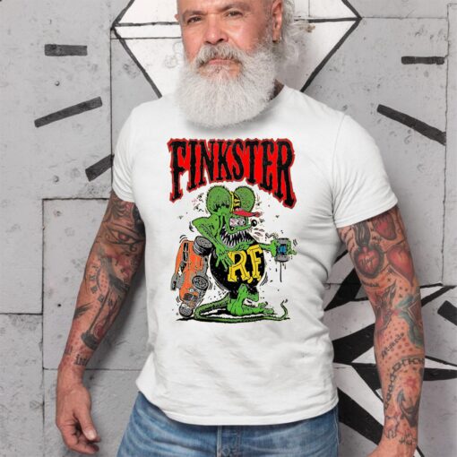 Finkster oil WhiteShirt 2 1350326cac