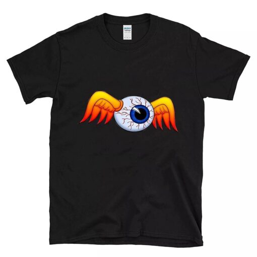 Flying eyes ball hot rod BlackShirt 1