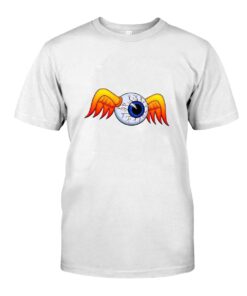 Flying eyes ball hot rod WhiteShirt 1