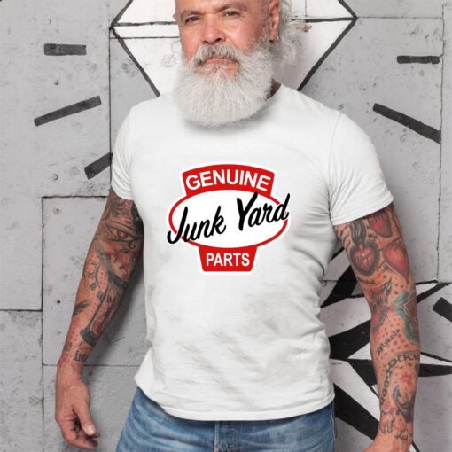 Genuine Junkyard parts hot rod WhiteShirt 2