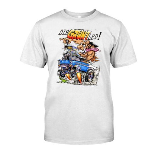 Hot rod Disgruntled WhiteShirt 1