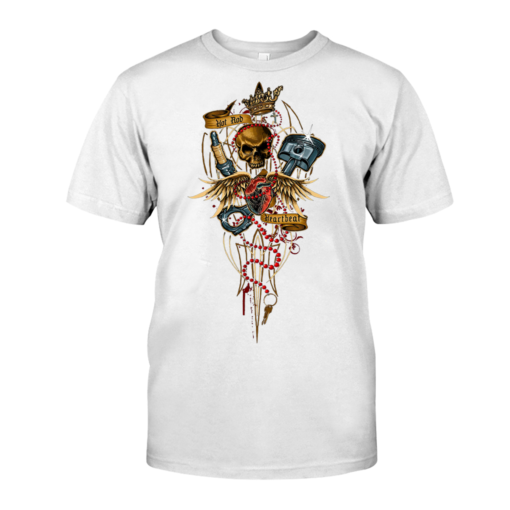 Hot rod Hearbeat T shirt 4