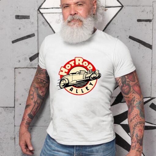 Hot rod alley WhiteShirt 2