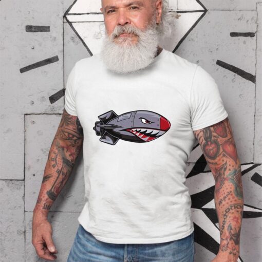 Hot rod bomber WhiteShirt 2