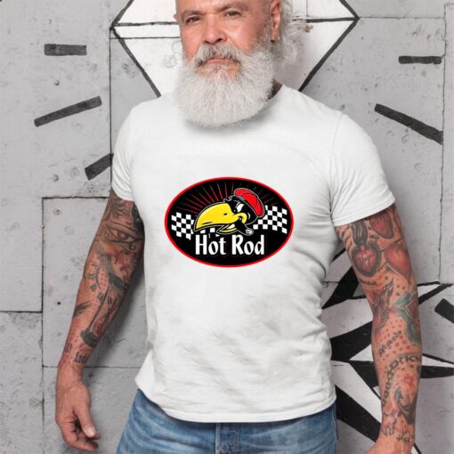 Hot rod crow WhiteShirt 2