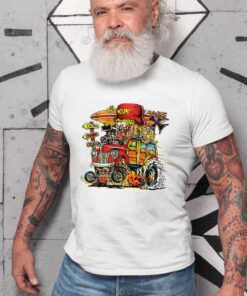 Hot rod kustom WhiteShirt 2