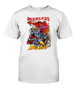 Hot rod reckless beast WhiteShirt 1