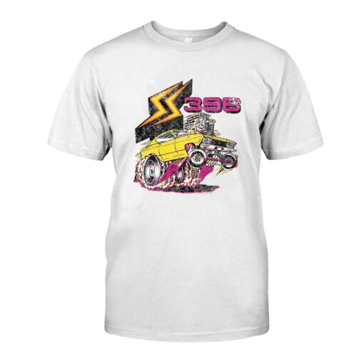 Hotrod car WhiteShirt 1