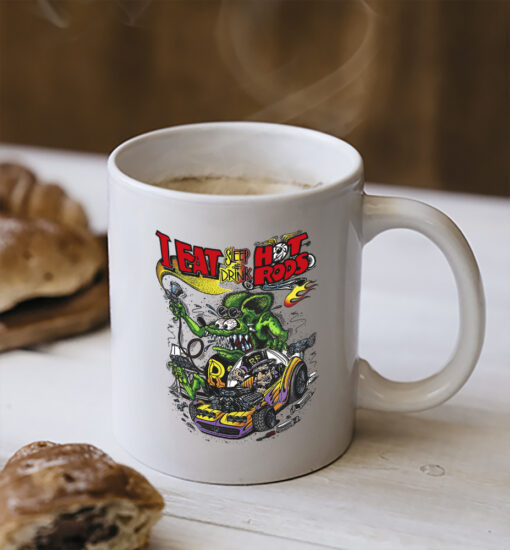 I eat sleep drink with hotrod Mug 2