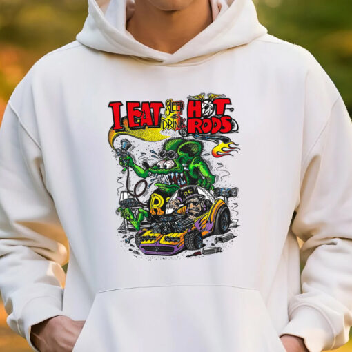 I eat sleep drink with hotrod hoodie 3