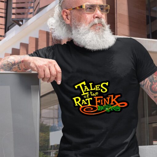 Logo rat fink BlackShirt 2
