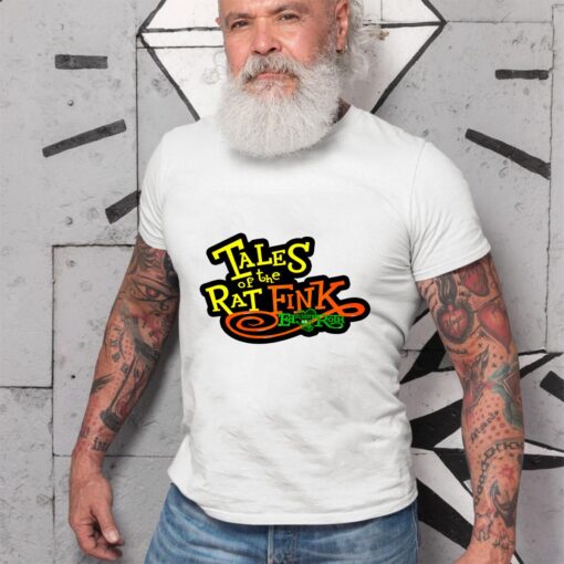 Logo rat fink WhiteShirt 2