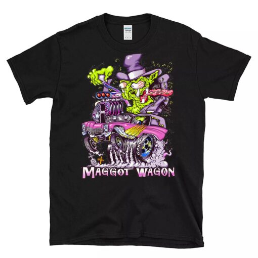 Maggot wagon hot rod BlackShirt 1