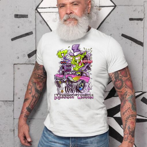 Maggot wagon hot rod WhiteShirt 2 115794c031