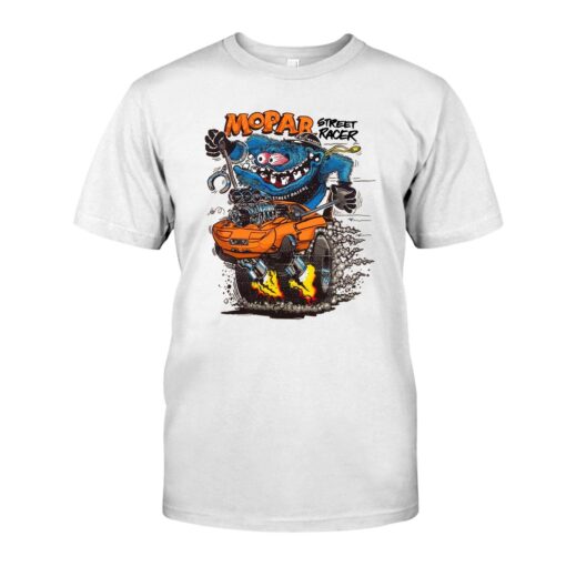 Mopar street racer WhiteShirt 1