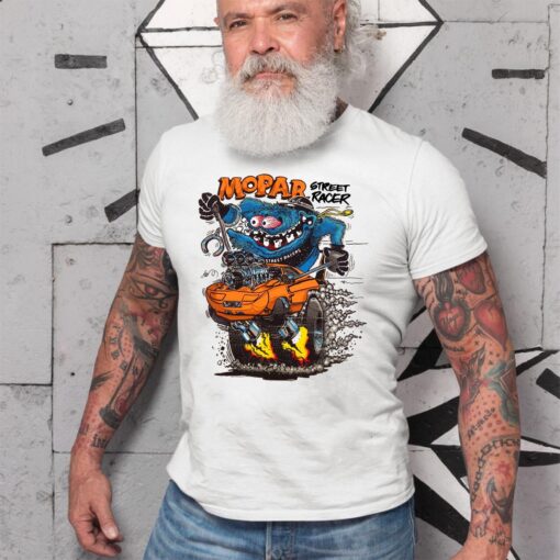 Mopar street racer WhiteShirt 2 10619cc564