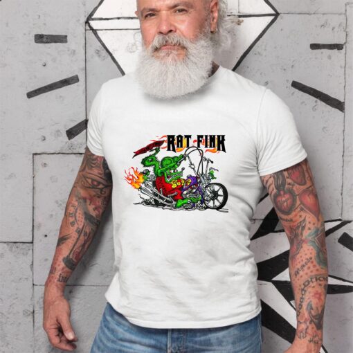 Motor Rat fink WhiteShirt 2