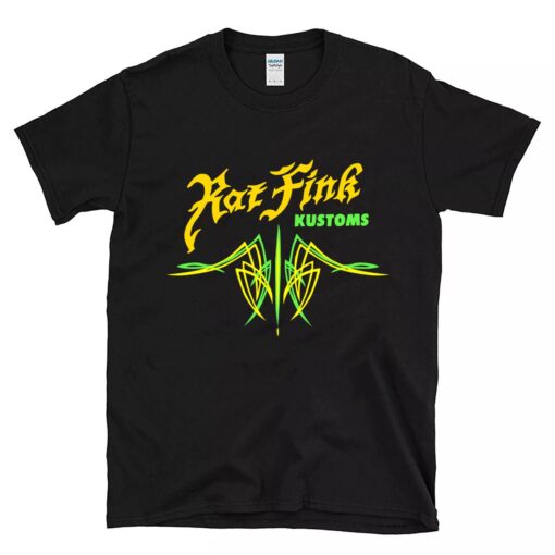 Pinstriping Rat fink kustom BlackShirt 1 13660cdb70