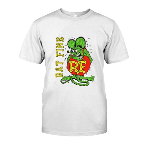Rat Fink Original Roadster WhiteShirt 1