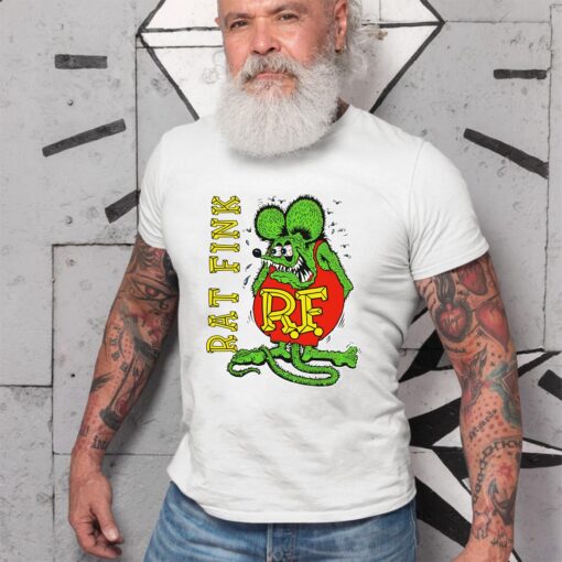 Rat Fink Original Roadster WhiteShirt 2
