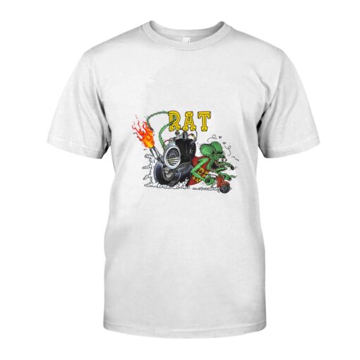 Rat Fink V8 Vandal WhiteShirt 1